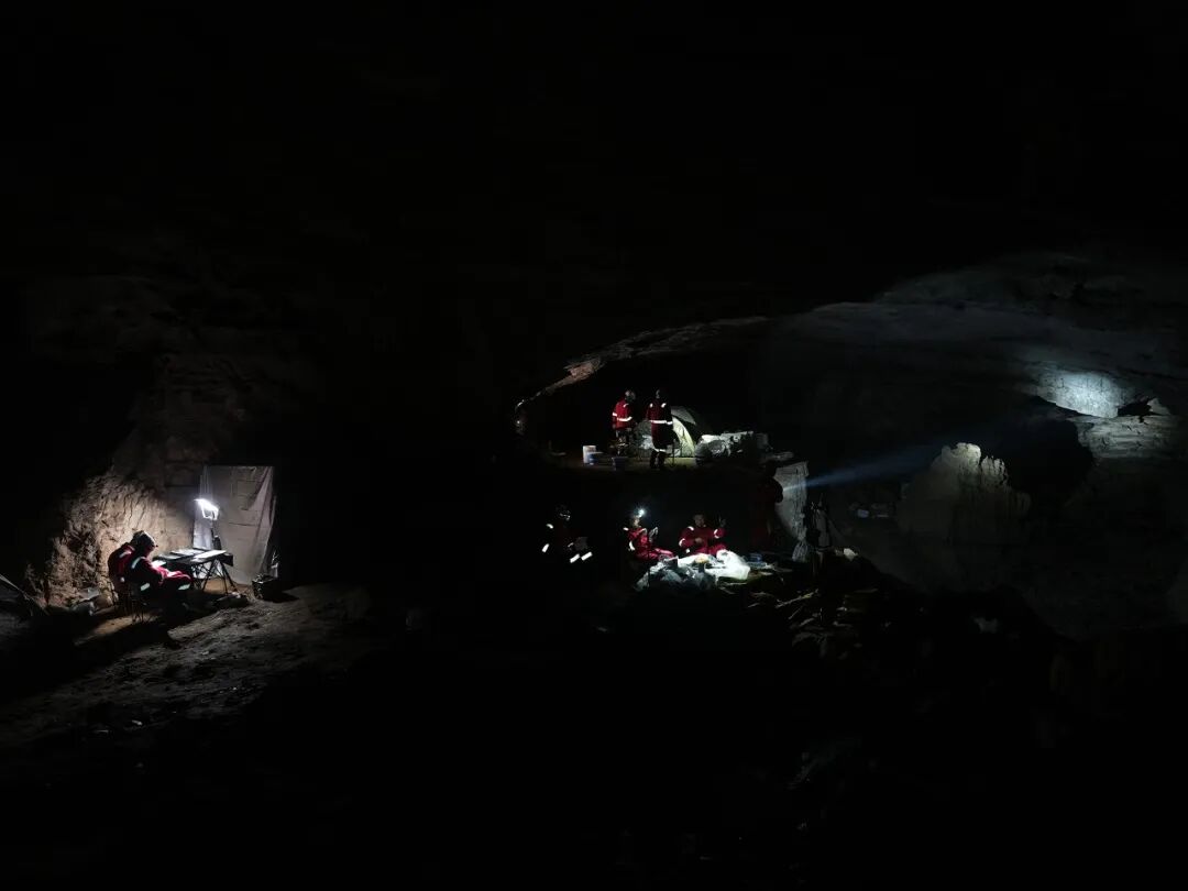 2025年12月，航天员开展洞穴训练的主营地。