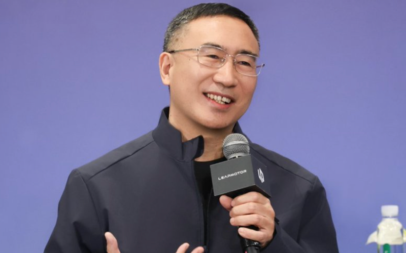 零跑科技创始人、董事长、首席执行官朱江明。受访者供图