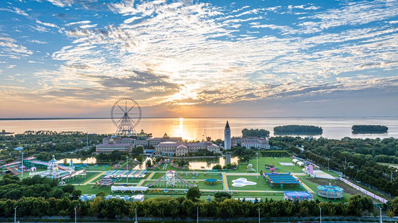 宿迁城市风貌图。 受访者供图