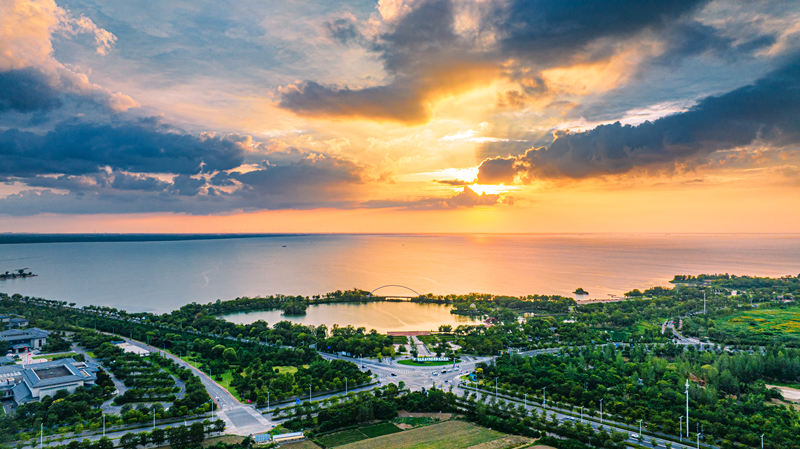 宿迁城市风貌图。 受访者供图