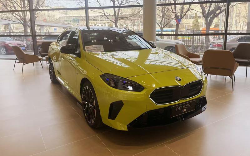宝马M235L。 新京报贝壳财经记者 白昊天 摄