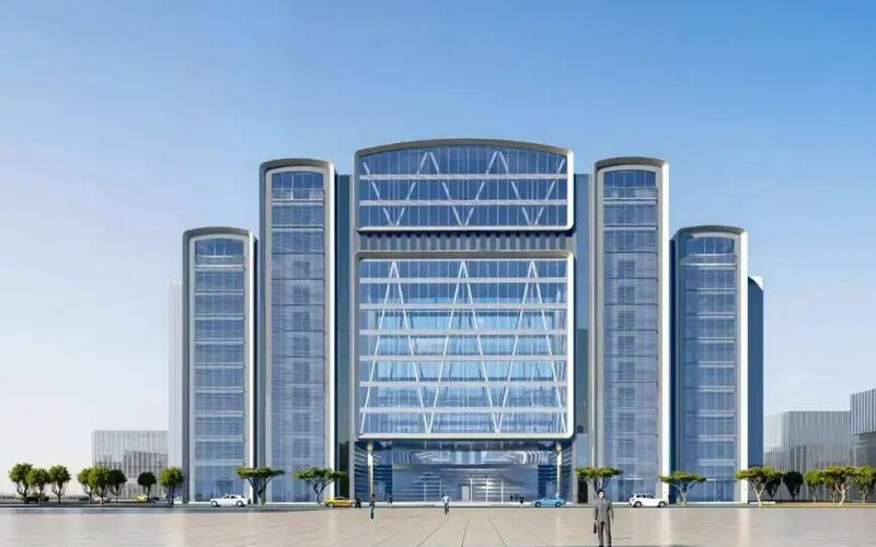 中软国际中国总部“未来之门”项目效果图。图/北京昌平微信公众号