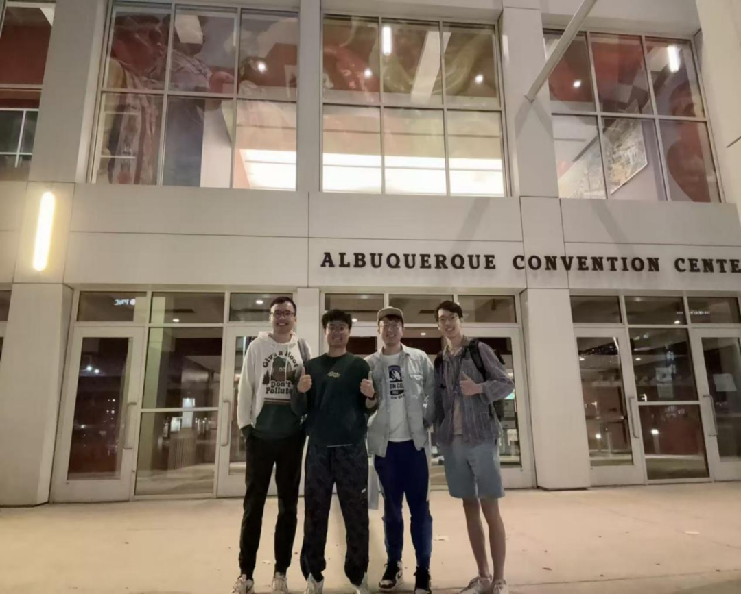 图丨项目主要成员，从左至右依次是：杨珑颀、黄腾昊、周沛和陈斯昊（来源：该团队）