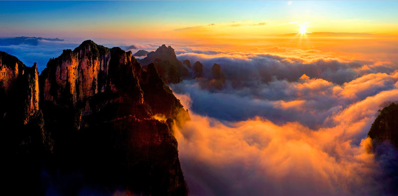 王莽岭风景区。受访者供图