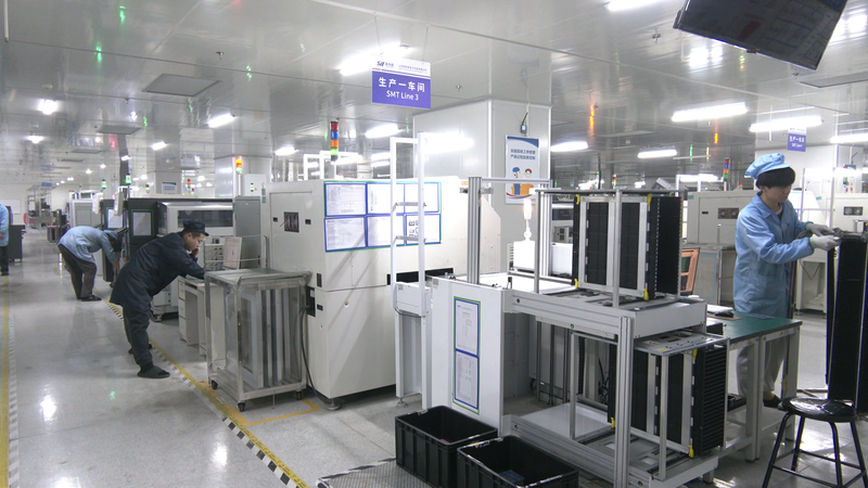 英特丽的生产现场。受访者供图