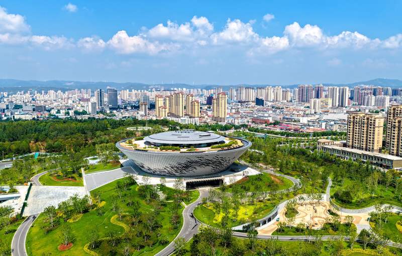 晋城城市体验中心。  受访者供图