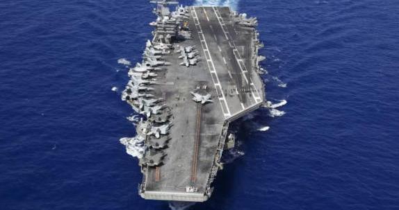 美军被曝正向中东调遣航母打击群