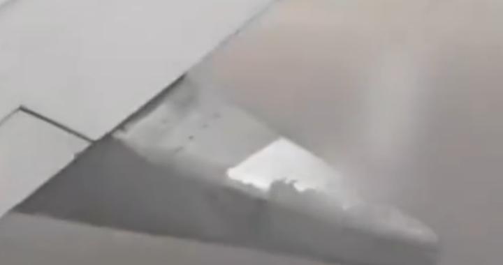 飞机机翼竟用胶带补？这波操作到底安不安全？