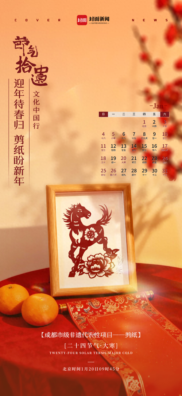 大寒海报 设计 王思祺