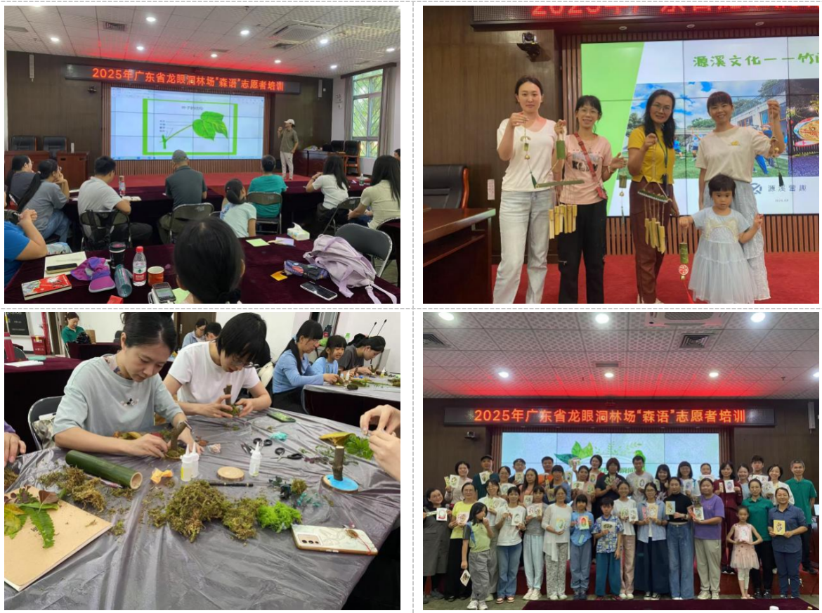 广东龙眼洞林场“森语”志愿者培训首创“学赛励”机制 自然教育辐射超千人|广东省|课程|学员|活动|生态_新浪新闻