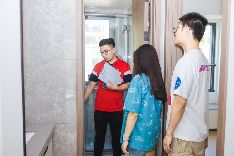 无锡建发·青江悦府交付现场