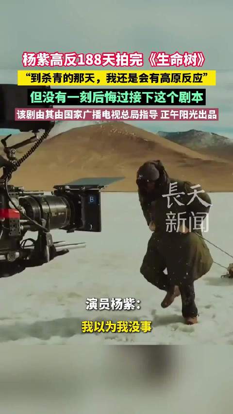 杨紫高反188天拍完生命树,称不后悔接剧本|胡歌|正午阳光|动画|特辑|总局_新浪娱乐_新浪新闻