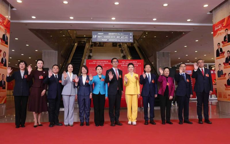 “我是委员”集体采访活动。新京报记者 李木易 摄