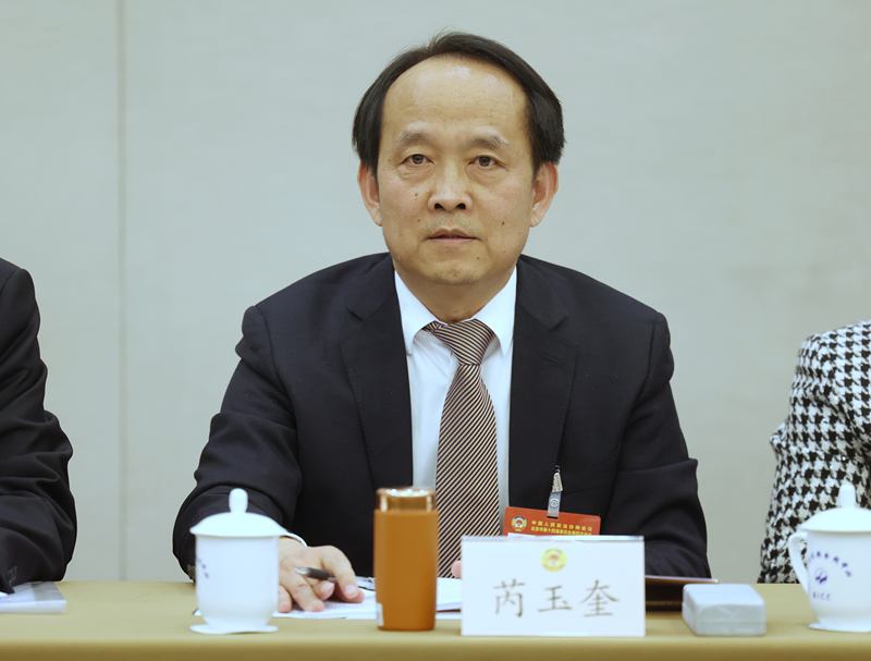 北京市政协委员芮玉奎。新京报记者 王贵彬 摄