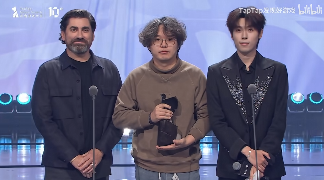 本次晚会，Bill Clifford将“玩家最期待游戏奖”颁给了《异环》