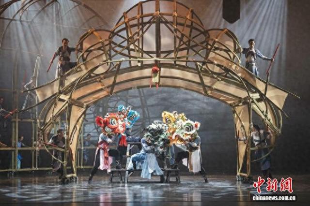 舞剧《醒·狮》在广州红线女大剧院连演五场|广州市|广东省|歌舞|舞台|三元里_手机新浪网