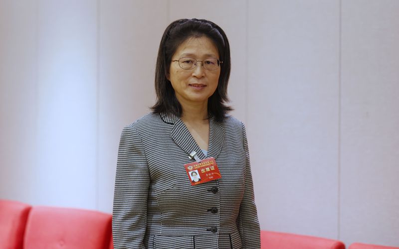 北京市政协委员、北京回龙观医院精神科主任医师李献云。新京报记者 王贵彬 摄