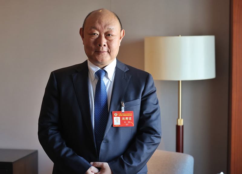 北京市政协委员、北京乳腺病防治学会驻会副理事长兼秘书长张鹊。新京报记者 王贵彬 摄