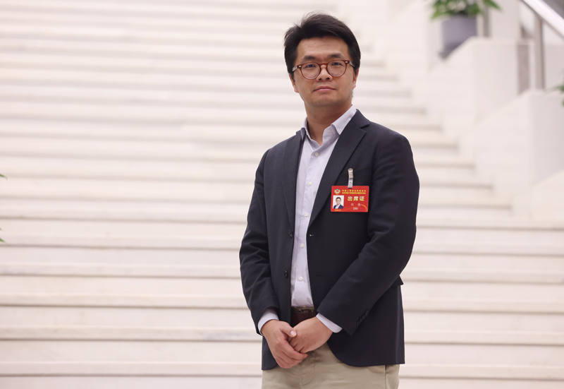 市政协委员、北京邮电大学科学技术研究院院长刘亮。新京报记者 李木易 摄