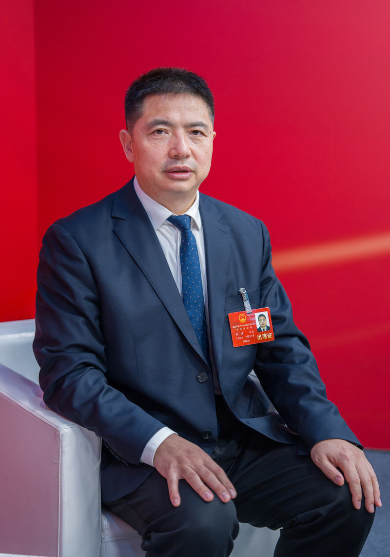 平谷区委副书记、区长狄涛。新京报记者 陶冉 摄