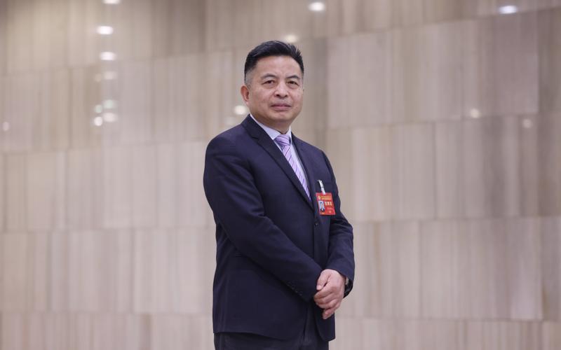 北京市政协委员曹卫东。新京报记者 李木易 摄