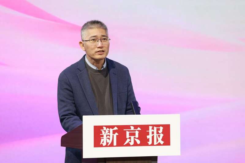 新京报社党委副书记、总编辑李海。新京报记者 郭延冰 摄