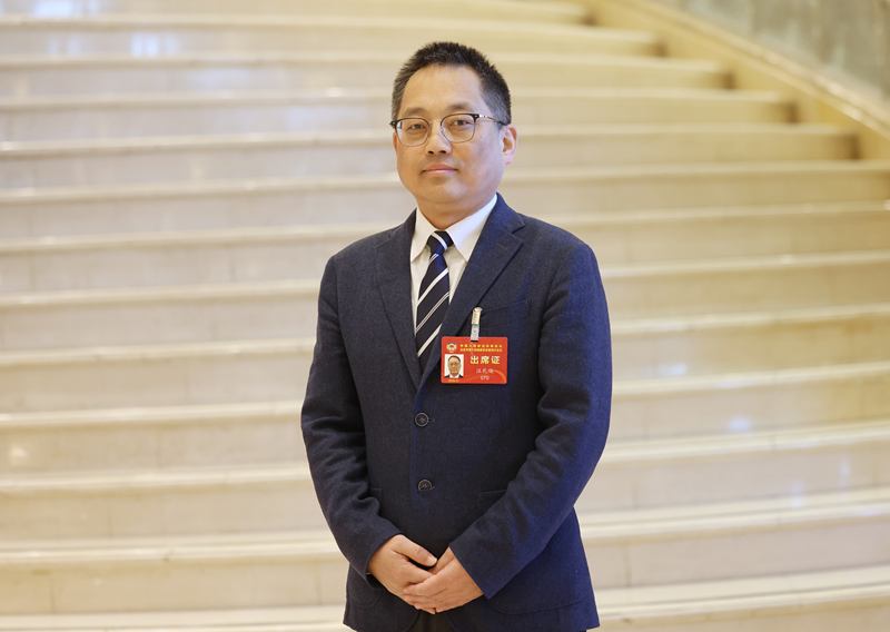 北京市政协委员、民建石景山区工委主委汪礼俊。新京报记者 王贵彬 摄