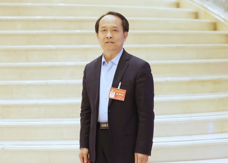 北京市政协委员、中国农业大学教授芮玉奎。新京报记者 王贵彬 摄