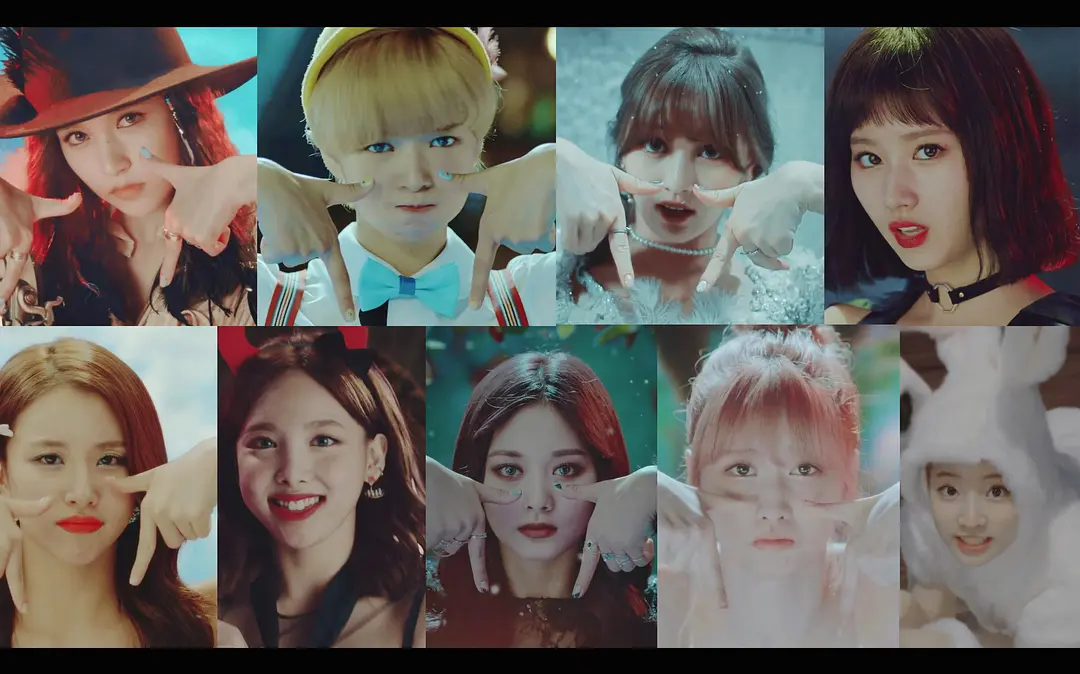 韩国女团TWICE的“TT”舞，图源：豆瓣