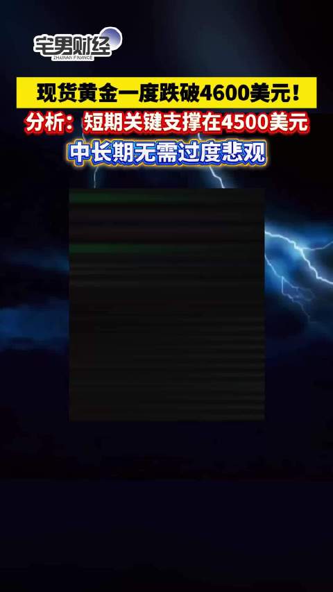 黄金白银会跌多久？专家称金价中长期无需过度悲观