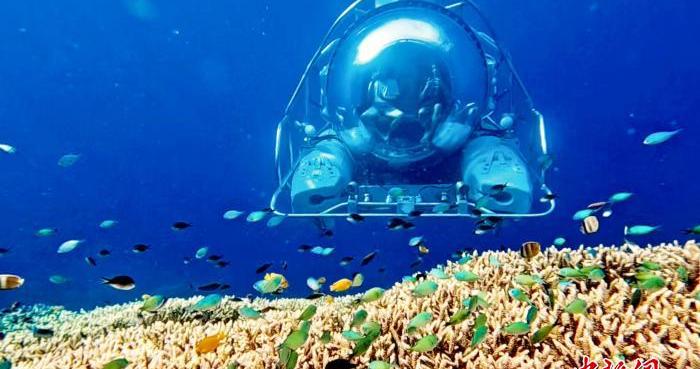 挖掘“水下经济”蓝海  重庆造观光潜水器远销海外