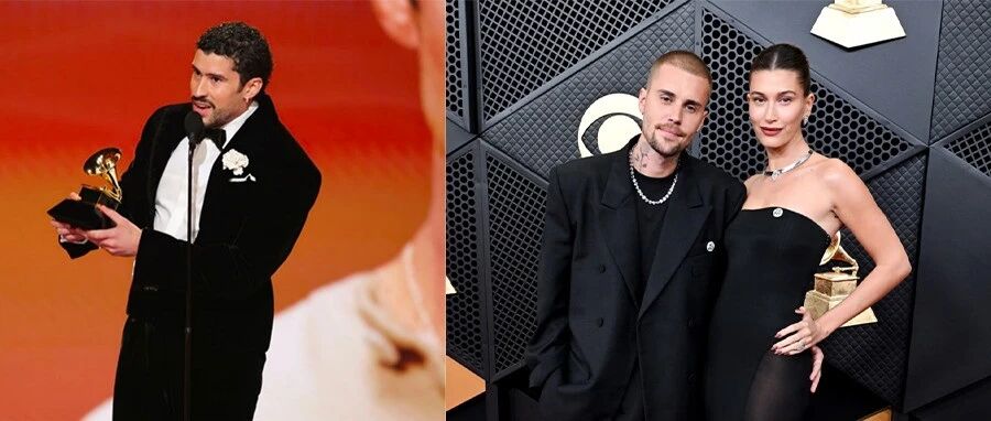 格莱美颁奖礼上，比伯、“碧梨”、Bad Bunny等歌手公开反对ICE
