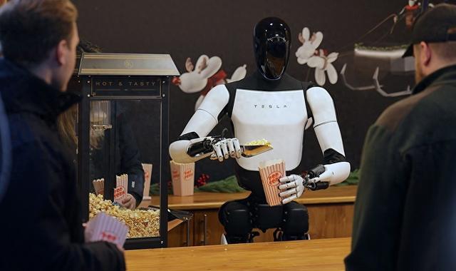 机器人（Optimus）。视觉中国 资料图