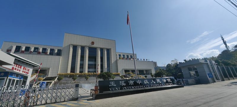 2月3日，田永明故意杀人案在玉溪市中级人民法院再审宣判。受访者供图