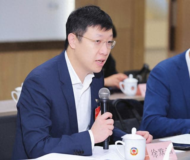 上海市政协委员、知氏教育科技有限公司创始人徐默涵。受访者供图