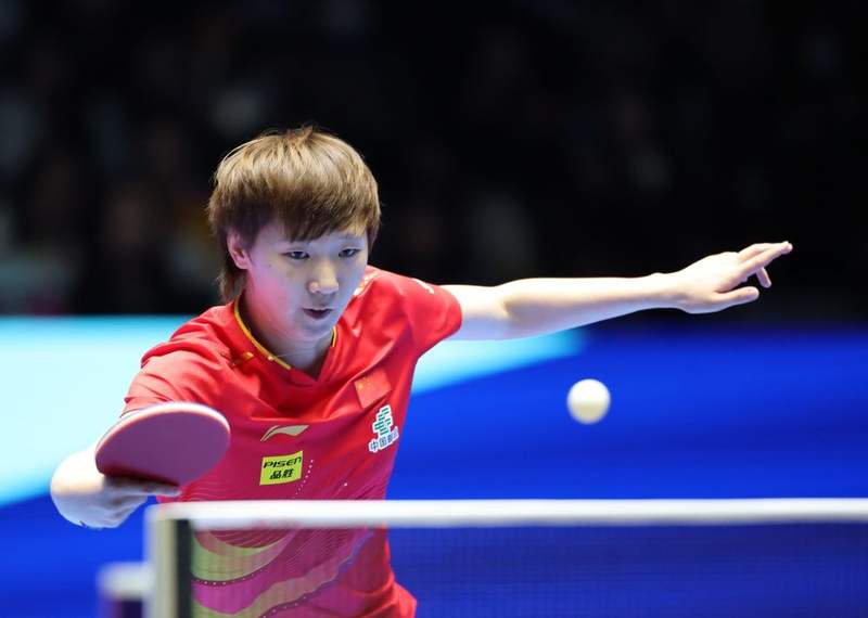 2025年2月23日，中国选手王曼昱第34届国际乒联-亚乒联盟亚洲杯女子单打决赛中。