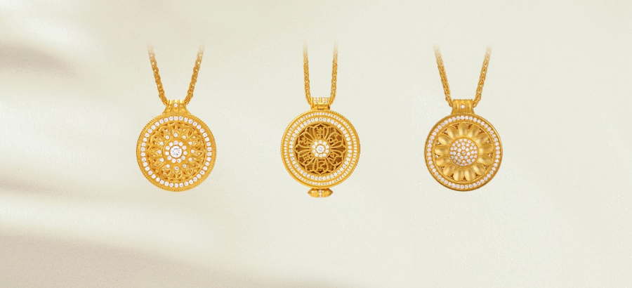 老铺黄金首饰 吊坠系列 &nbsp; &nbsp;图/老铺黄金官网