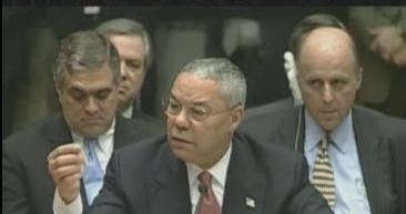 联合国重提23年前美式谎言名场面：鲍威尔和他的那管白色粉末