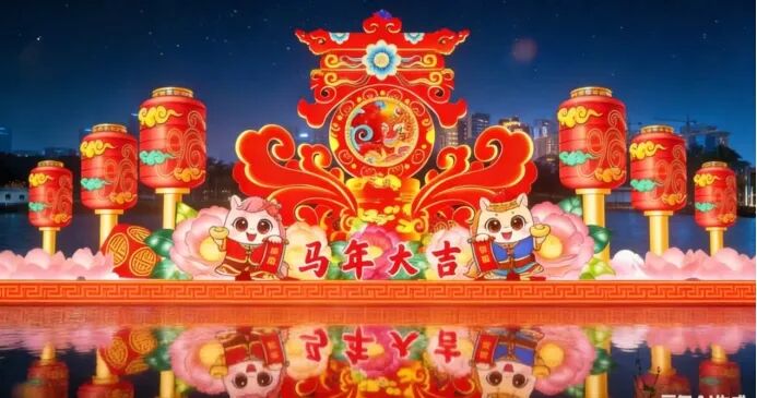 上百张新春嘉年华灯会门票免费送！“新闻夜班”邀你来参与→|南宁市|中央公园|广旅中央公园|春节档|广西壮族自治区_新浪新闻