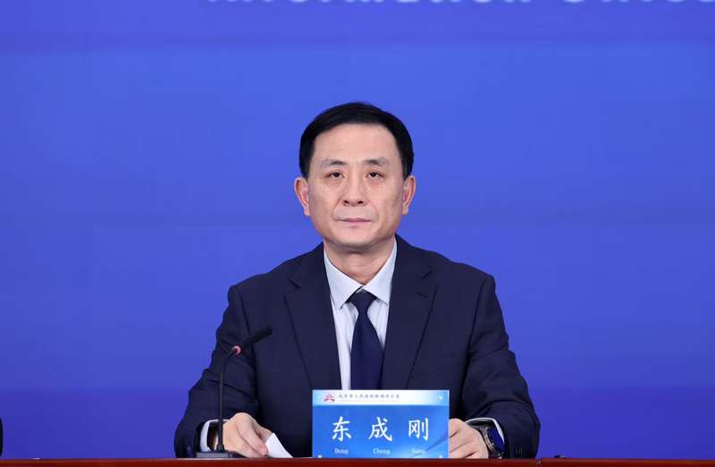 顺义区副区长、区公安分局局长东成刚。首都之窗记者李磊 摄