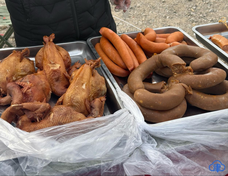 李万忠制作的熟食