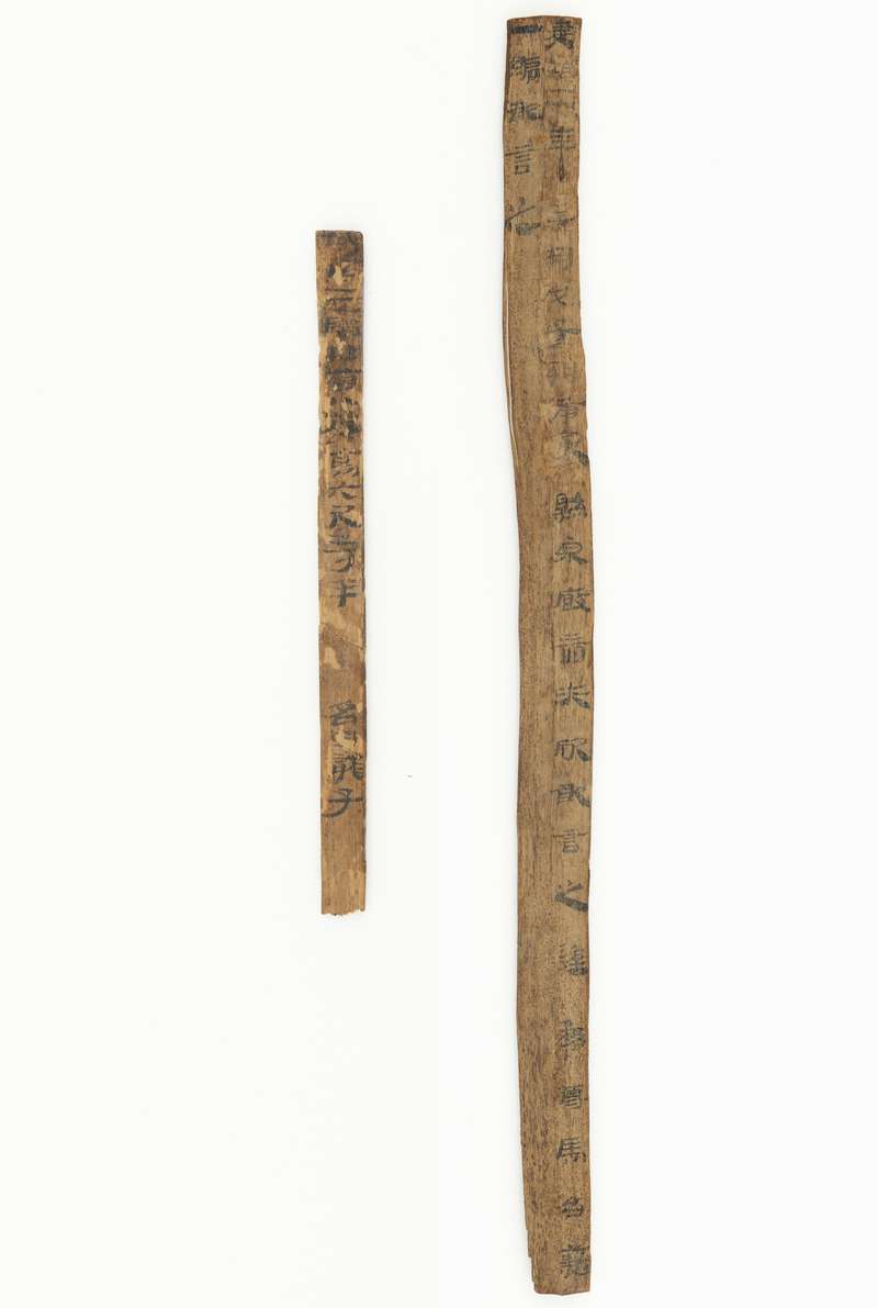 《传驿马名籍》汉简，1990年甘肃省敦煌市悬泉置出土，甘肃简牍博物馆藏，正在国博展出。图源：中国国家博物馆