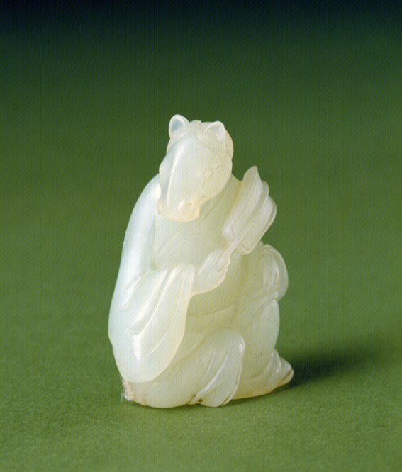 青玉十二时辰之“马”，北京故宫博物院收藏。图源：故宫博物院