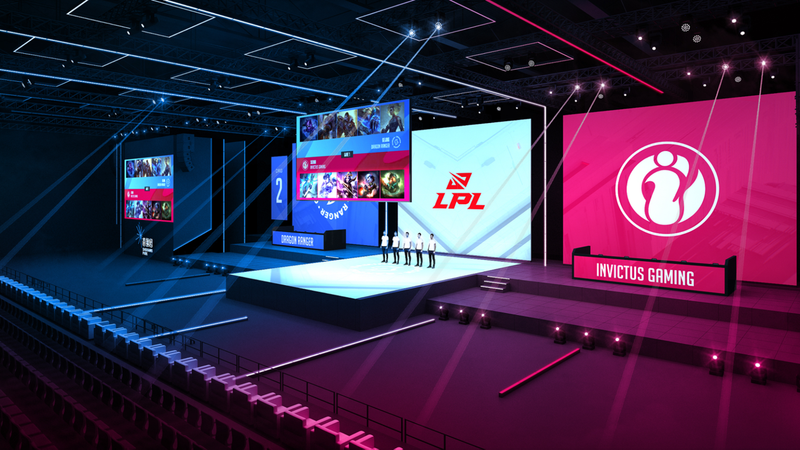 场内效果图，未来将有更多比赛和演出在这里举办。