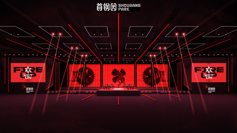 场内效果图，未来将有更多比赛和演出在这里举办。