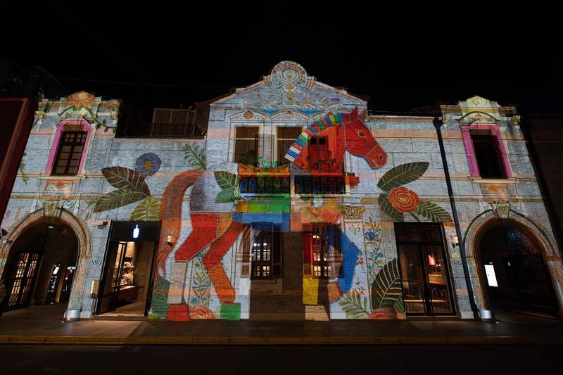 第四届“闪亮·上海”静安国际光影展。受访者供图