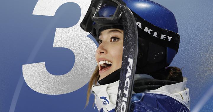 海报丨谷爱凌 自由式滑雪女子大跳台 银牌