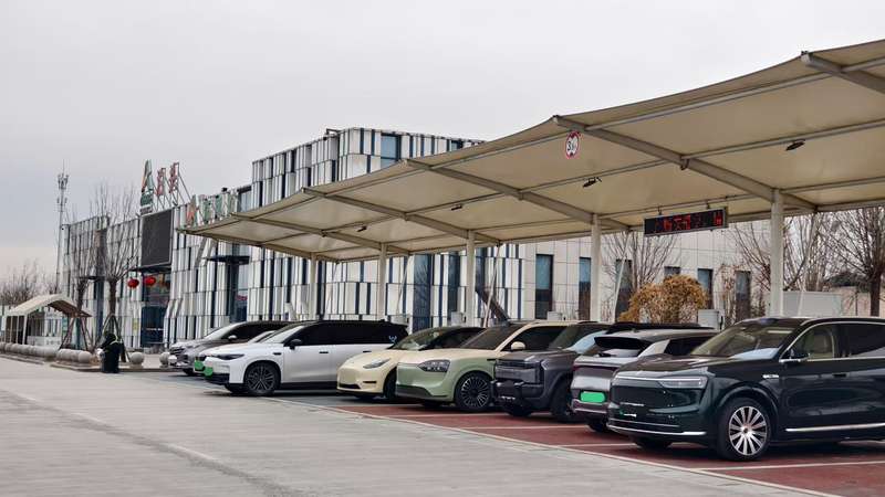 泊头服务区。受访者供图