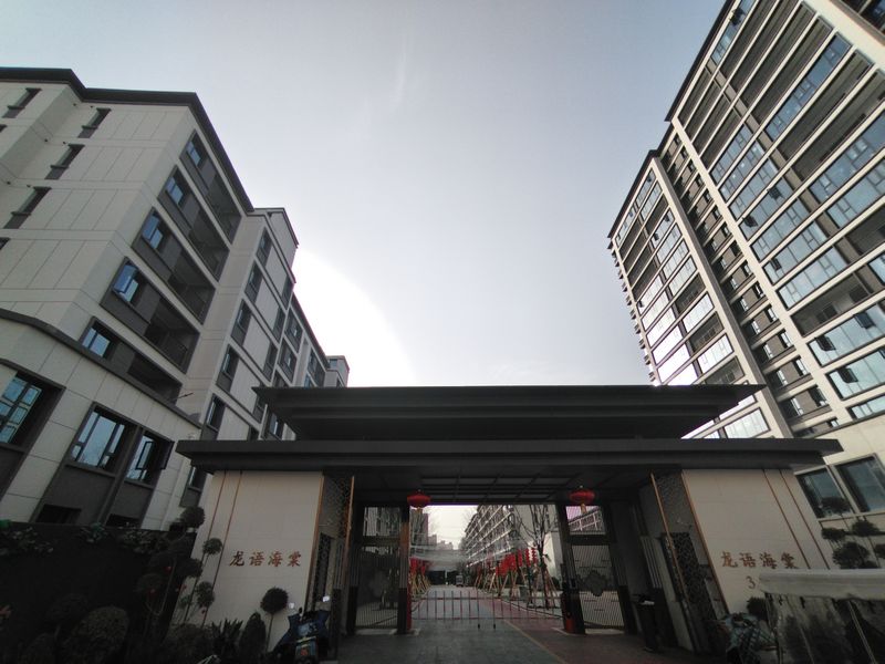 娄女士购买的洋房社区龙语海棠。新京报贝壳财经记者 徐倩 摄