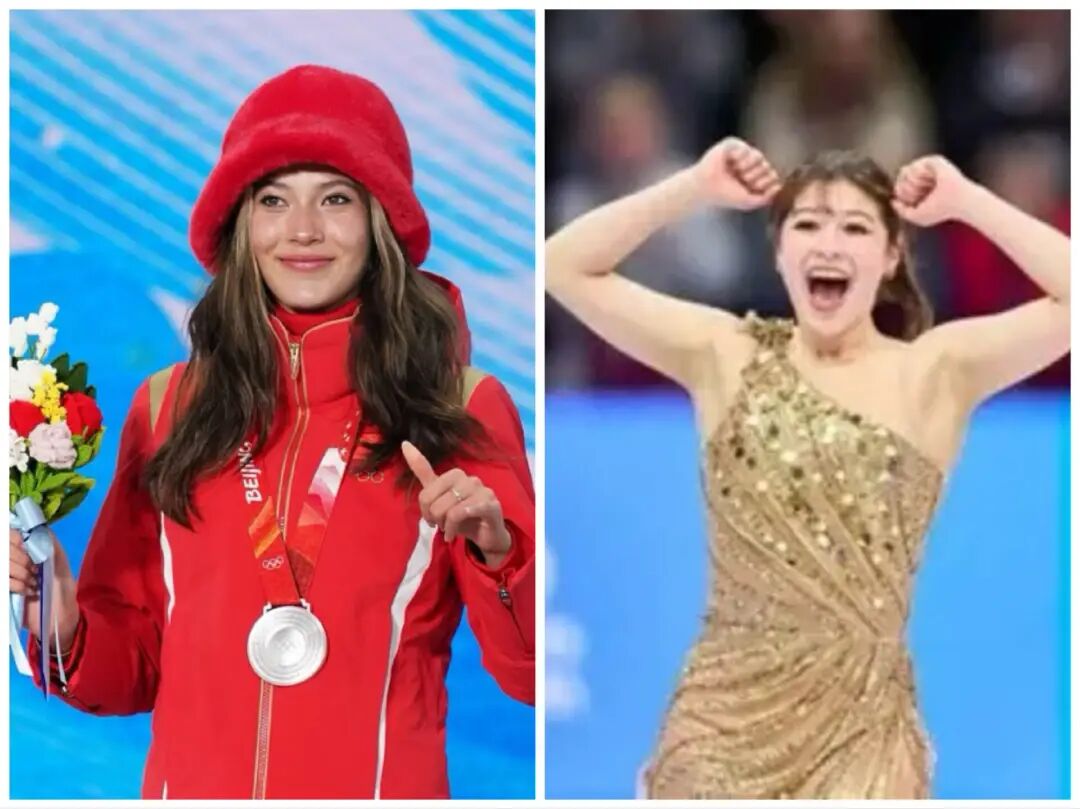 谷爱凌与刘美贤